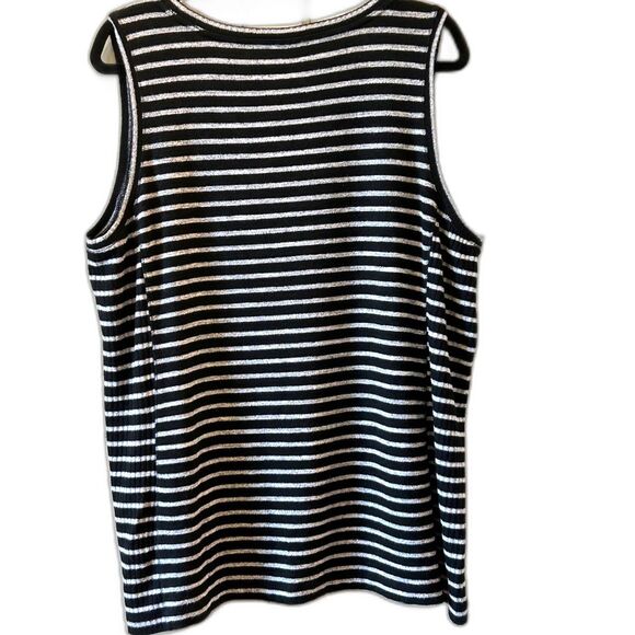 Chico's Zenergy Striped Tank Top - Chico's Size 3/XL - Picture 3 of 5